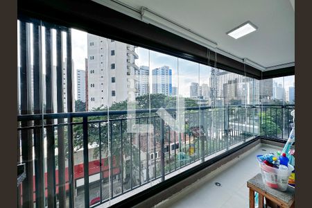 Sacada de apartamento à venda com 1 quarto, 37m² em Campo Belo, São Paulo
