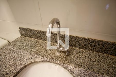 Banheiro da Suíte de kitnet/studio para alugar com 1 quarto, 32m² em Pinheiros, São Paulo