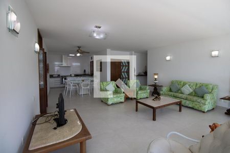 Sala de apartamento para alugar com 3 quartos, 140m² em Loteamento Joao Batista Juliao, Guarujá