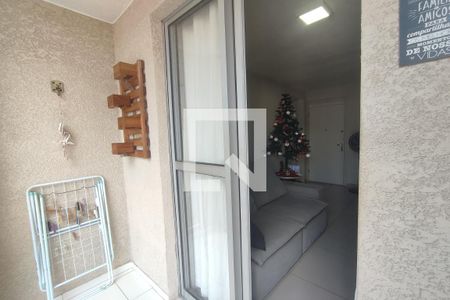 Varanda da Sala de apartamento à venda com 2 quartos, 52m² em Taquara, Rio de Janeiro