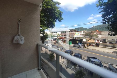 Varanda da Sala de apartamento à venda com 2 quartos, 52m² em Taquara, Rio de Janeiro