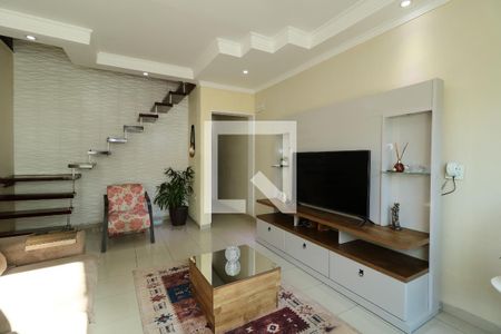 Sala de casa à venda com 3 quartos, 224m² em Vila Eldizia, Santo André