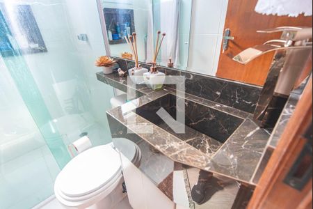 Casa de condomínio à venda com 140m², 2 quartos e 2 vagas Casa de condomínio à venda com 140m², 2 quartos e 2 vagasBanheiro do Quarto 2