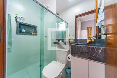 Casa de condomínio à venda com 140m², 2 quartos e 2 vagas Casa de condomínio à venda com 140m², 2 quartos e 2 vagasBanheiro do Quarto 1