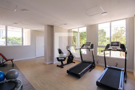 Apartamento à venda com 35m², 1 quarto e 1 vaga Apartamento à venda com 35m², 1 quarto e 1 vagaÁrea comum - Academia