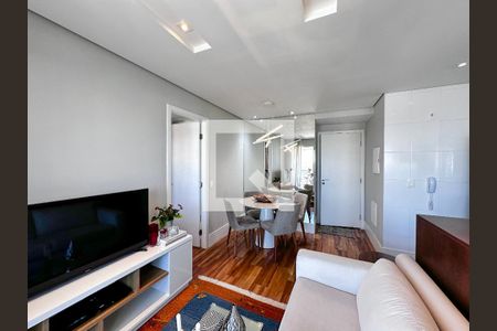 Sala de apartamento para alugar com 1 quarto, 39m² em Santo Amaro, São Paulo
