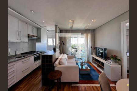 Sala de apartamento para alugar com 1 quarto, 39m² em Santo Amaro, São Paulo