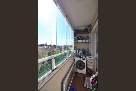 Sacada  de apartamento para alugar com 2 quartos, 50m² em Vila Santa Angelina, São Bernardo do Campo