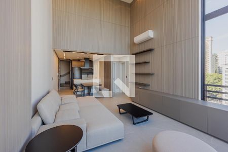 Sala de apartamento para alugar com 2 quartos, 107m² em Cerqueira César, São Paulo
