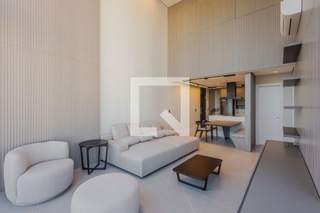 Sala de apartamento para alugar com 2 quartos, 107m² em Cerqueira César, São Paulo