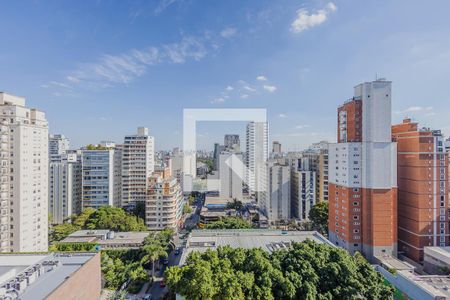 Vista da Varanda da Sala de apartamento para alugar com 2 quartos, 107m² em Cerqueira César, São Paulo