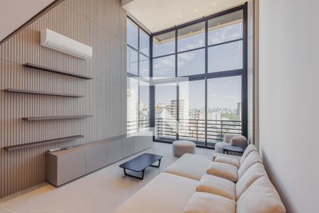 Sala de apartamento para alugar com 2 quartos, 107m² em Cerqueira César, São Paulo