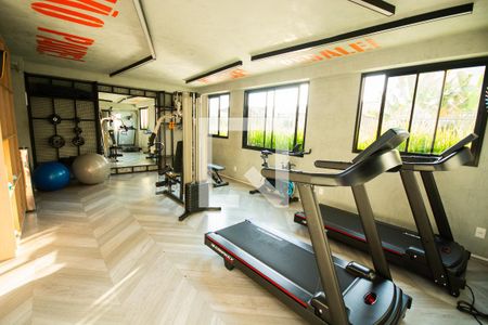 Apartamento à venda com 34m², 1 quarto e sem vaga Apartamento à venda com 34m², 1 quarto e sem vagaÁrea comum - Academia