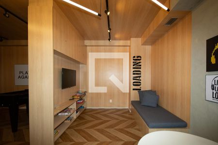 Apartamento à venda com 34m², 1 quarto e sem vaga Apartamento à venda com 34m², 1 quarto e sem vagaSalão de jogos