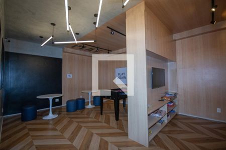 Apartamento à venda com 34m², 1 quarto e sem vaga Apartamento à venda com 34m², 1 quarto e sem vagaSalão de jogos