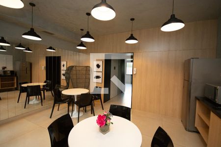 Apartamento à venda com 34m², 1 quarto e sem vaga Apartamento à venda com 34m², 1 quarto e sem vagaÁrea comum - Salão de festas