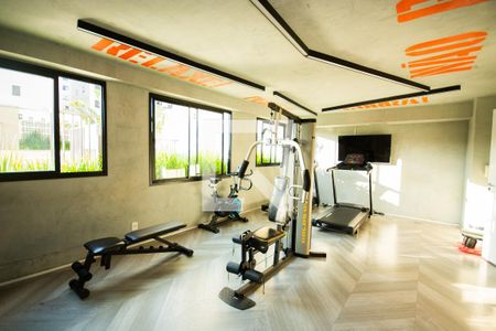 Apartamento à venda com 34m², 1 quarto e sem vaga Apartamento à venda com 34m², 1 quarto e sem vagaÁrea comum - Academia