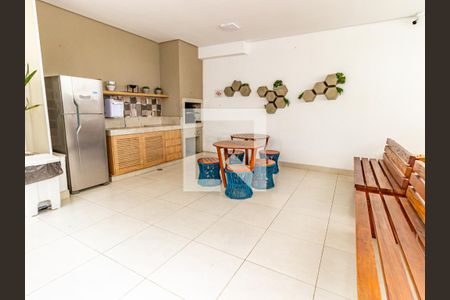 Apartamento à venda com 34m², 1 quarto e sem vaga Apartamento à venda com 34m², 1 quarto e sem vagaÁrea comum - Churrasqueira