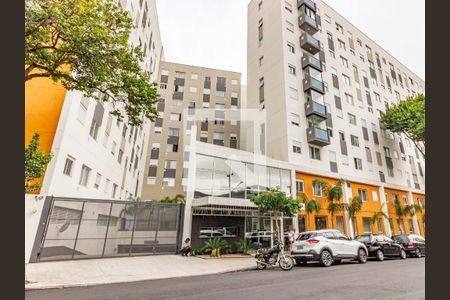 Apartamento à venda com 34m², 1 quarto e sem vaga Apartamento à venda com 34m², 1 quarto e sem vagaFachada