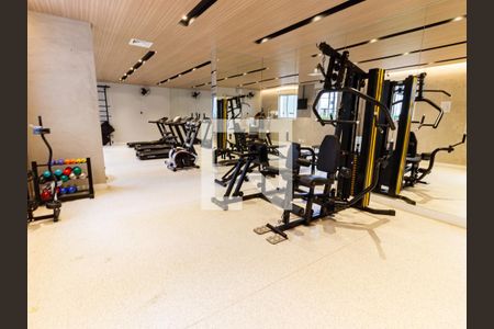 Apartamento à venda com 34m², 1 quarto e sem vaga Apartamento à venda com 34m², 1 quarto e sem vagaÁrea comum - Academia