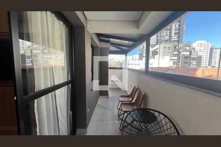 Studio para alugar com 39m², 1 quarto e sem vagaSacada