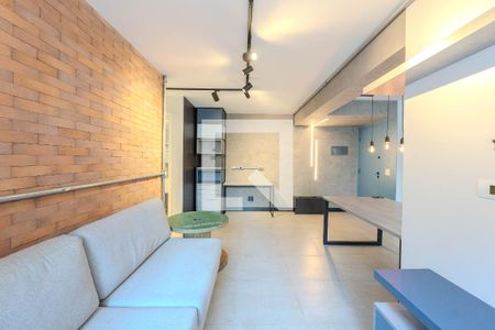 Sala de apartamento para alugar com 1 quarto, 45m² em Consolação, São Paulo