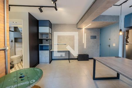 Sala de apartamento para alugar com 1 quarto, 45m² em Consolação, São Paulo