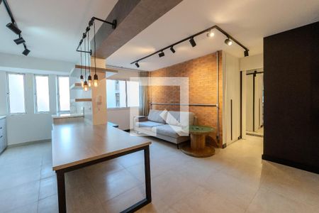 Sala de apartamento para alugar com 1 quarto, 45m² em Consolação, São Paulo