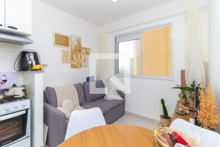 Sala de apartamento para alugar com 2 quartos, 33m² em Cambuci, São Paulo