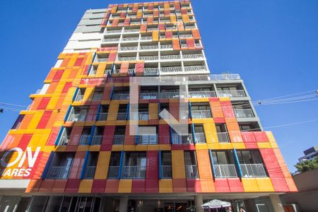 Studio à venda com 28m², 1 quarto e sem vaga Studio à venda com 28m², 1 quarto e sem vagaFachada