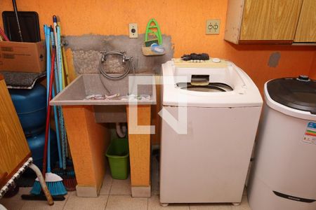 Casa à venda com 130m², 3 quartos e 2 vagasDetalhe da área de serviço