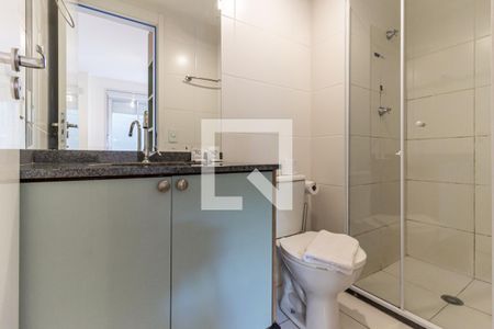 Studio à venda com 28m², 1 quarto e sem vaga Studio à venda com 28m², 1 quarto e sem vagaBanheiro