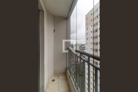 Varanda da Sala de apartamento para alugar com 2 quartos, 56m² em Vila Liviero, São Paulo