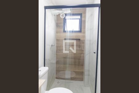 Banheiro Social de apartamento para alugar com 1 quarto, 35m² em Capão Raso, Curitiba