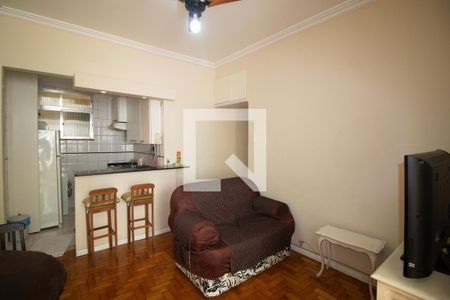 Sala de apartamento à venda com 1 quarto, 48m² em Copacabana, Rio de Janeiro