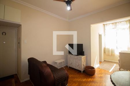 Sala de apartamento à venda com 1 quarto, 48m² em Copacabana, Rio de Janeiro