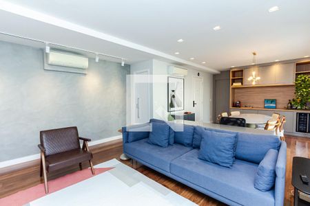 Sala de apartamento para alugar com 3 quartos, 114m² em Vila Olímpia, São Paulo