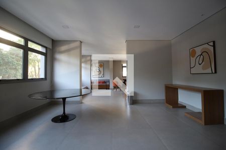 Apartamento para alugar com 28m², 1 quarto e sem vagaÁrea comum - Salão de festas