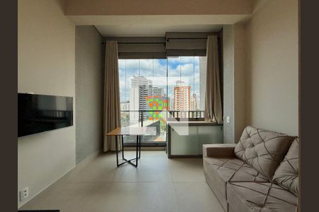 Sala de kitnet/studio para alugar com 1 quarto, 28m² em Jardim das Acacias, São Paulo