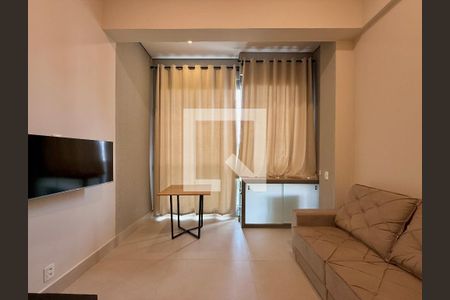 Sala de kitnet/studio para alugar com 1 quarto, 28m² em Jardim das Acacias, São Paulo