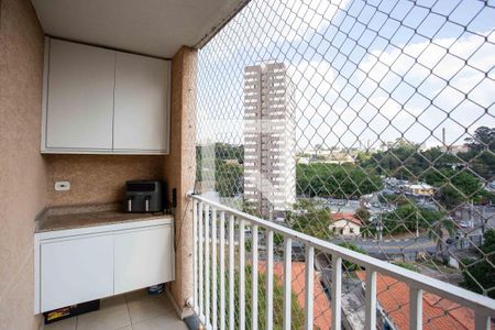Varanda da Sala de apartamento para alugar com 3 quartos, 72m² em Taboão, Diadema