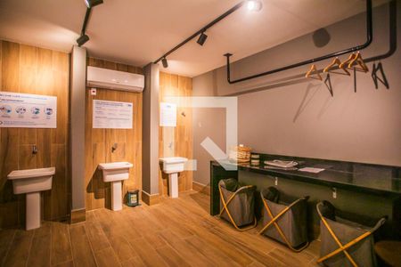 Apartamento para alugar com 25m², 1 quarto e sem vaga Apartamento para alugar com 25m², 1 quarto e sem vagaLavandeiria coletiva