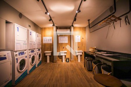 Apartamento para alugar com 25m², 1 quarto e sem vaga Apartamento para alugar com 25m², 1 quarto e sem vagaLavandeiria coletiva