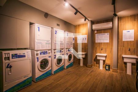 Apartamento para alugar com 25m², 1 quarto e sem vaga Apartamento para alugar com 25m², 1 quarto e sem vagaLavandeiria coletiva