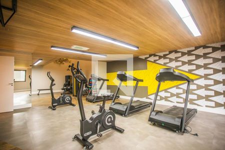 Apartamento para alugar com 25m², 1 quarto e sem vaga Apartamento para alugar com 25m², 1 quarto e sem vagaAcademia