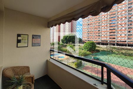 Varanda da Sala de apartamento para alugar com 3 quartos, 97m² em Parque Prado, Campinas
