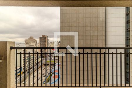 Varanda de apartamento à venda com 1 quarto, 40m² em Centro Histórico de São Paulo, São Paulo