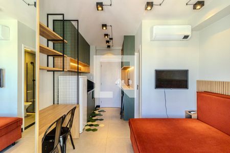 Studio de kitnet/studio para alugar com 1 quarto, 22m² em República, São Paulo