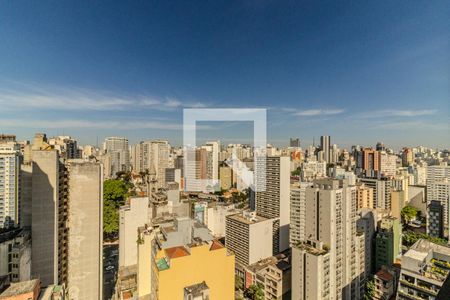 Vista do Studio de kitnet/studio para alugar com 1 quarto, 22m² em República, São Paulo