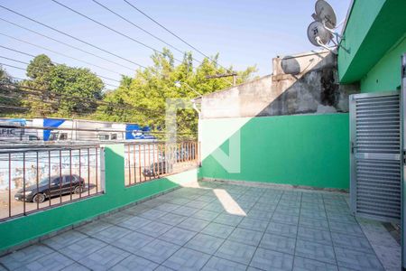 Varandado Quarto de casa para alugar com 3 quartos, 110m² em Campanário, Diadema
